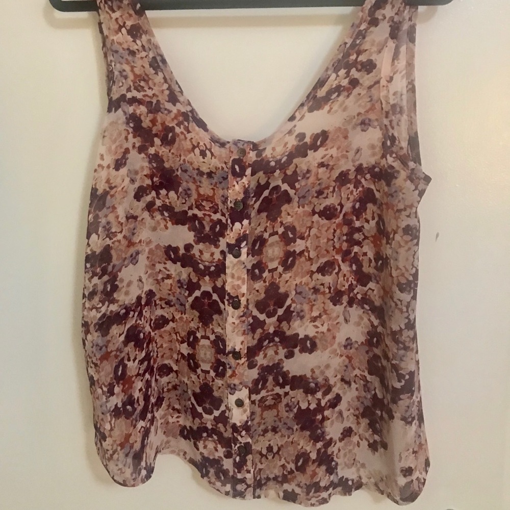 Silk floral Patterson J Kincaid top